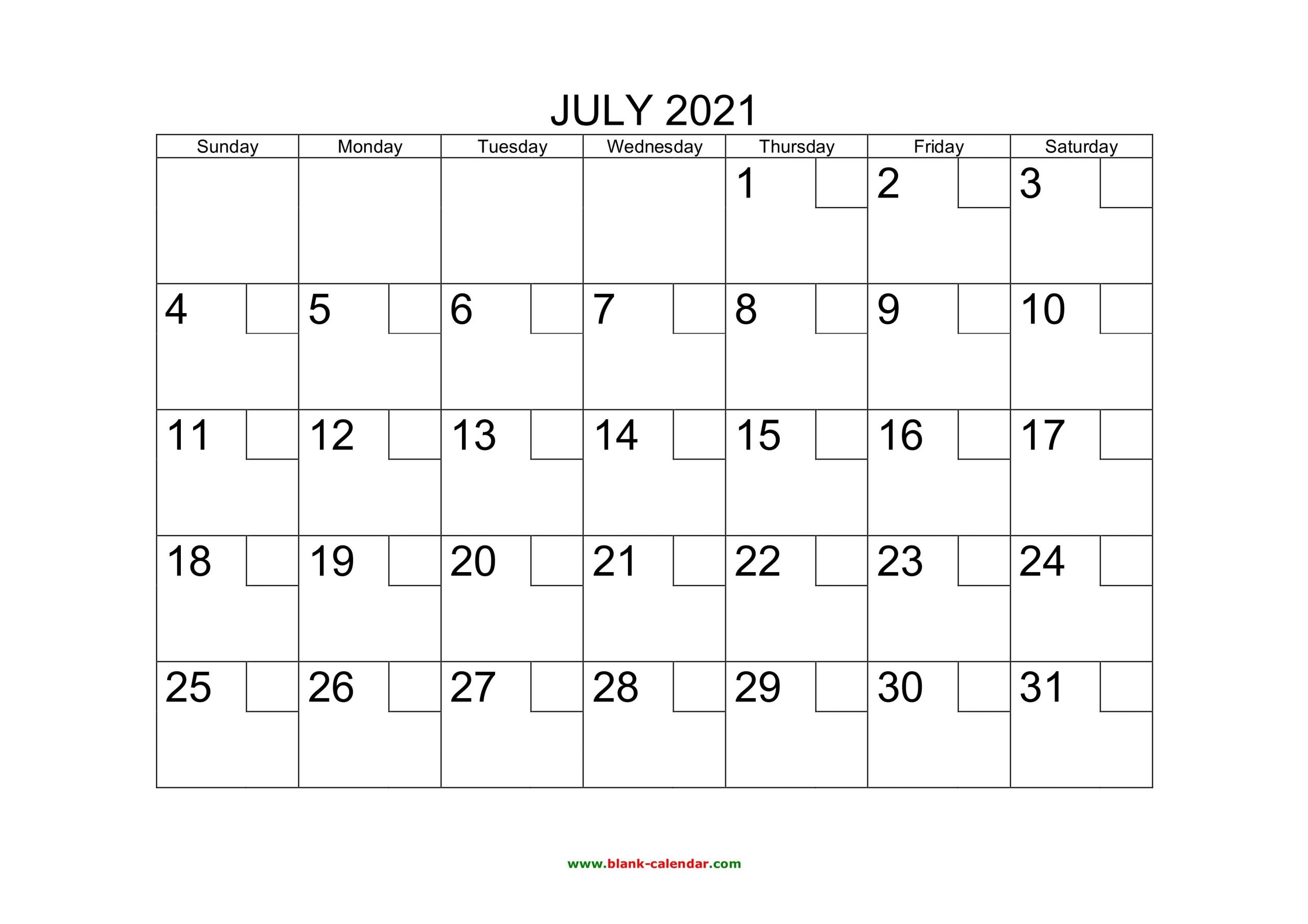 free download printable july 2021 calendar with check boxes