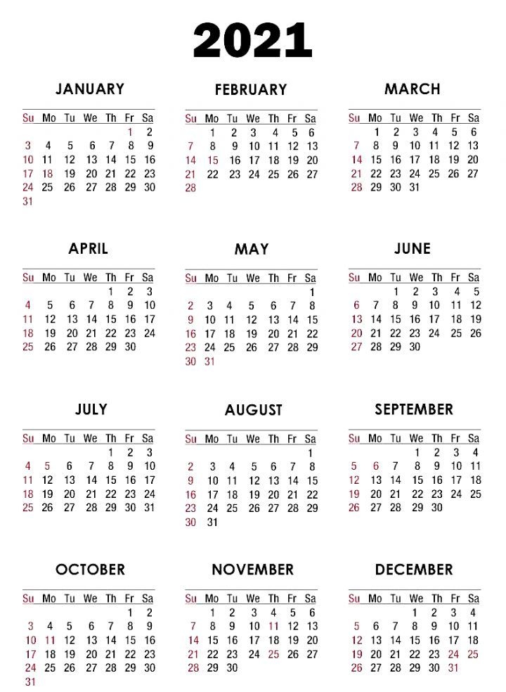 free editable 2021 calendars | calendar printables free blank