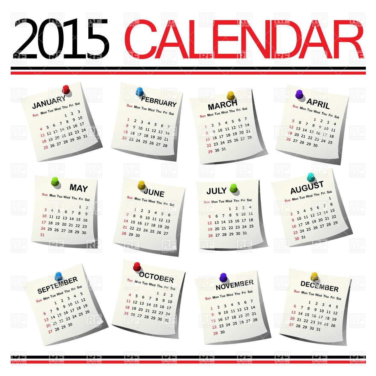 free month calendar cliparts, download free month calendar