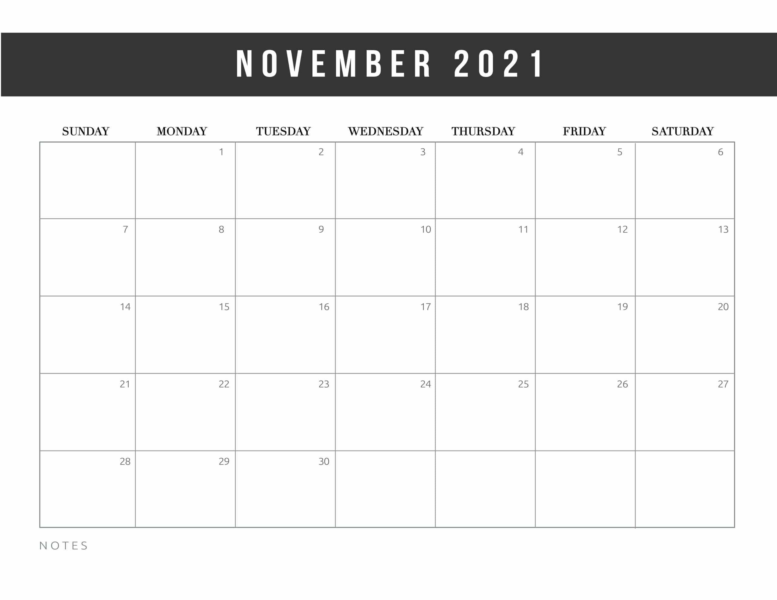 Free Printable 2021 Calendar Template World Of Printables