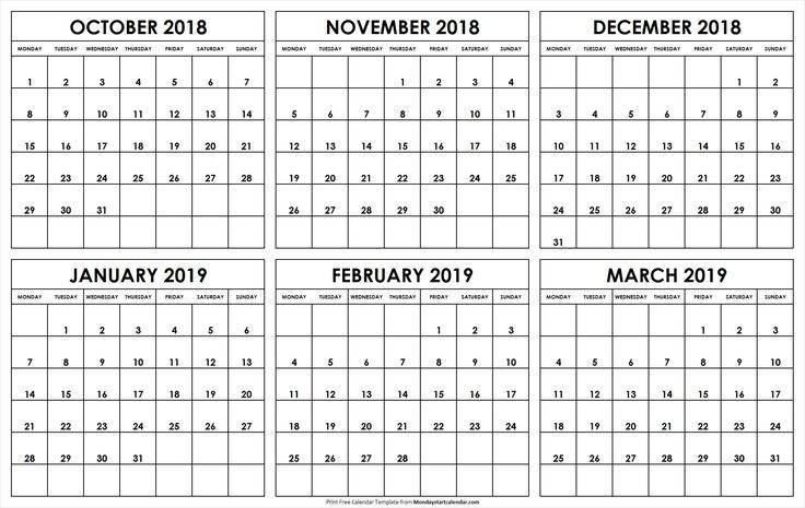 Free Printable Calendars That You Can Type In | Ten Free