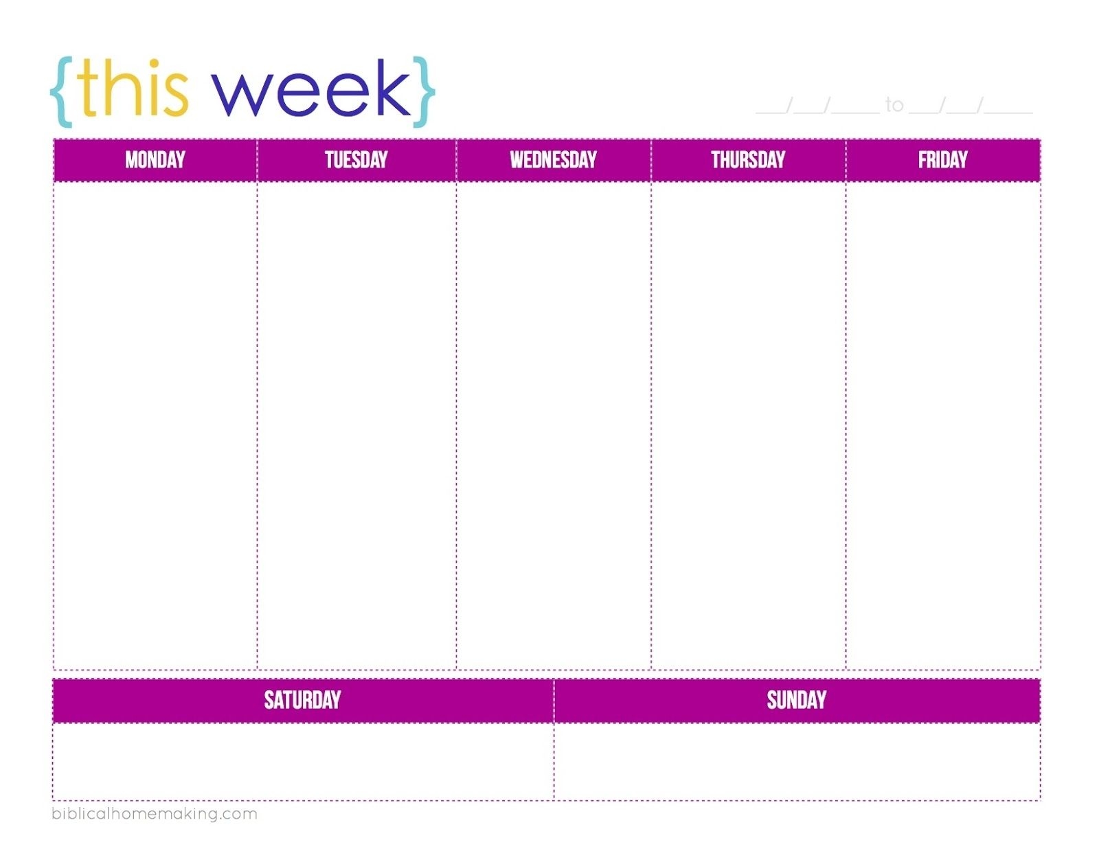 Free Printable M F Calendar | Ten Free Printable Calendar