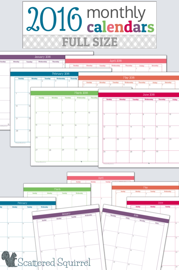 free printable monthly calendars for teachers calendar