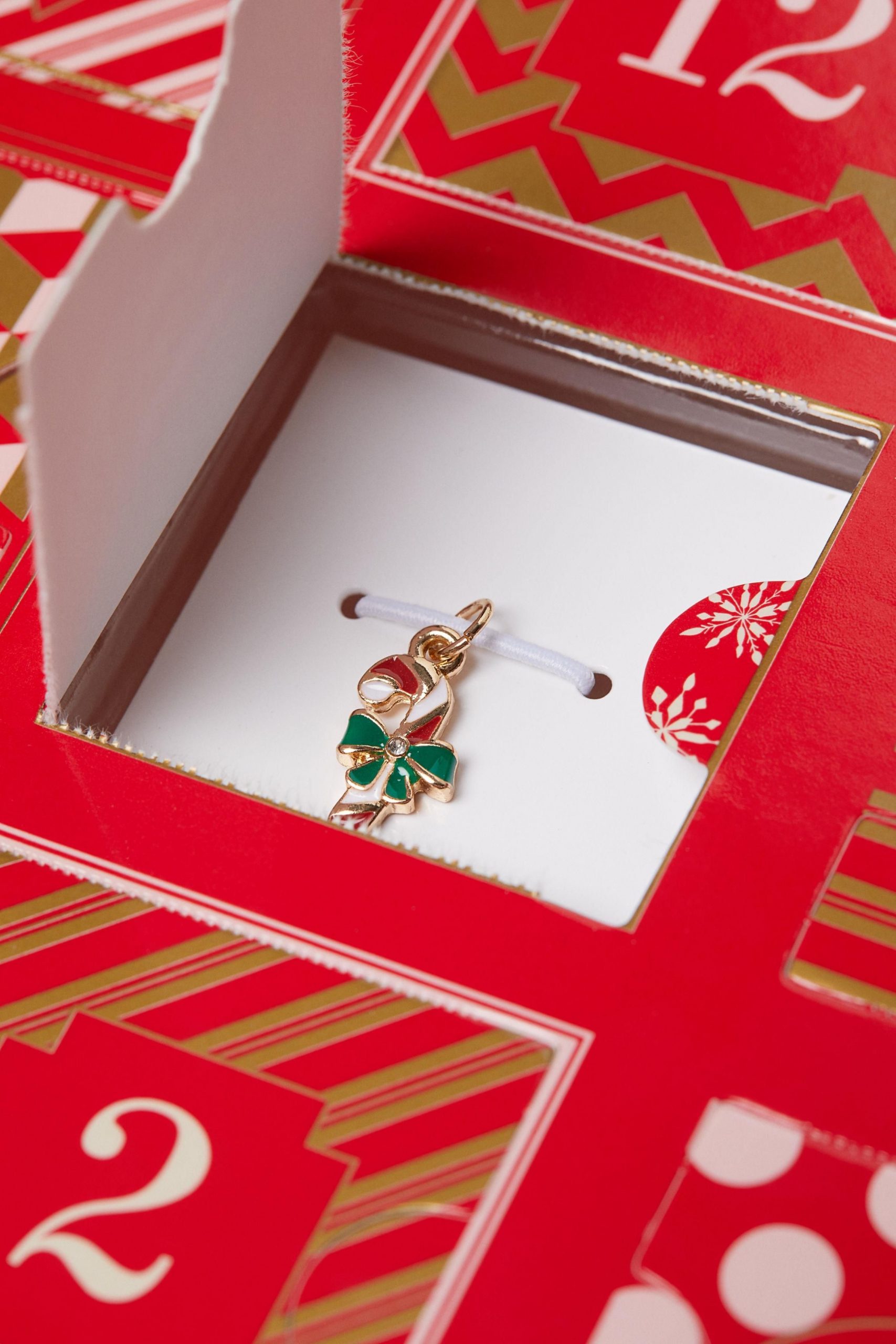 h&amp;m synthetic advent calendar with jewellery in red lyst