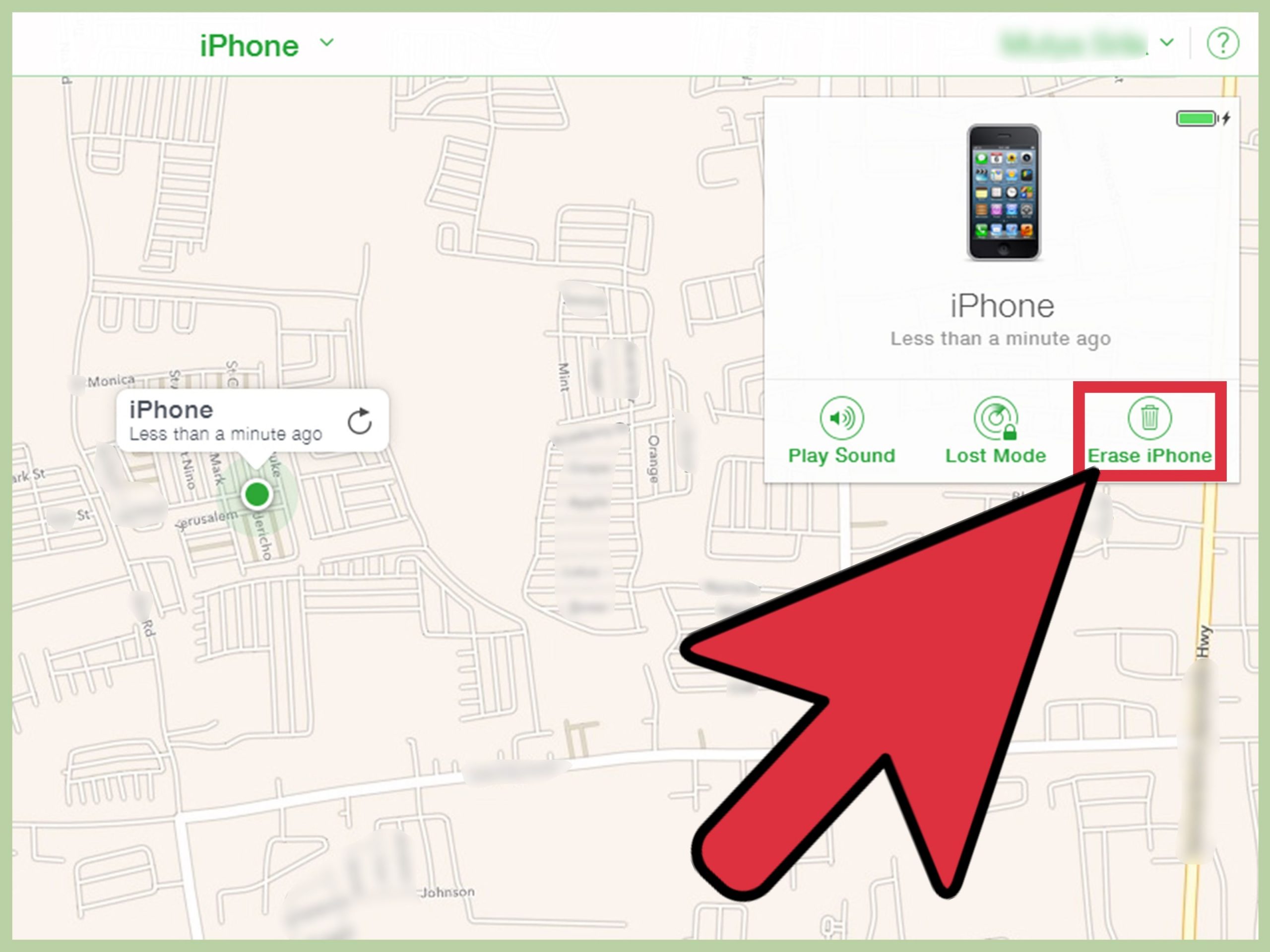 how to access find my iphone from a computer: 8 steps