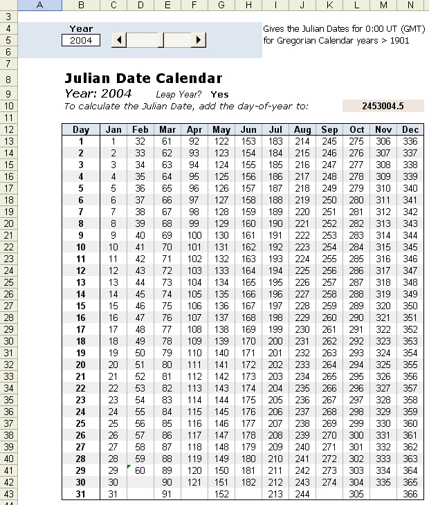 2021 Julian Calendar With Leap Year Example Calendar Printable