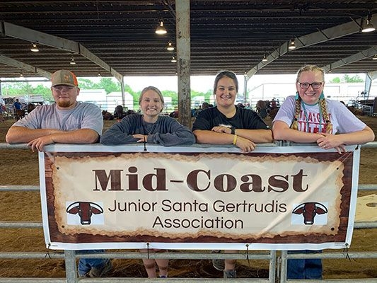 juniors mid coast santa gertrudis association santa