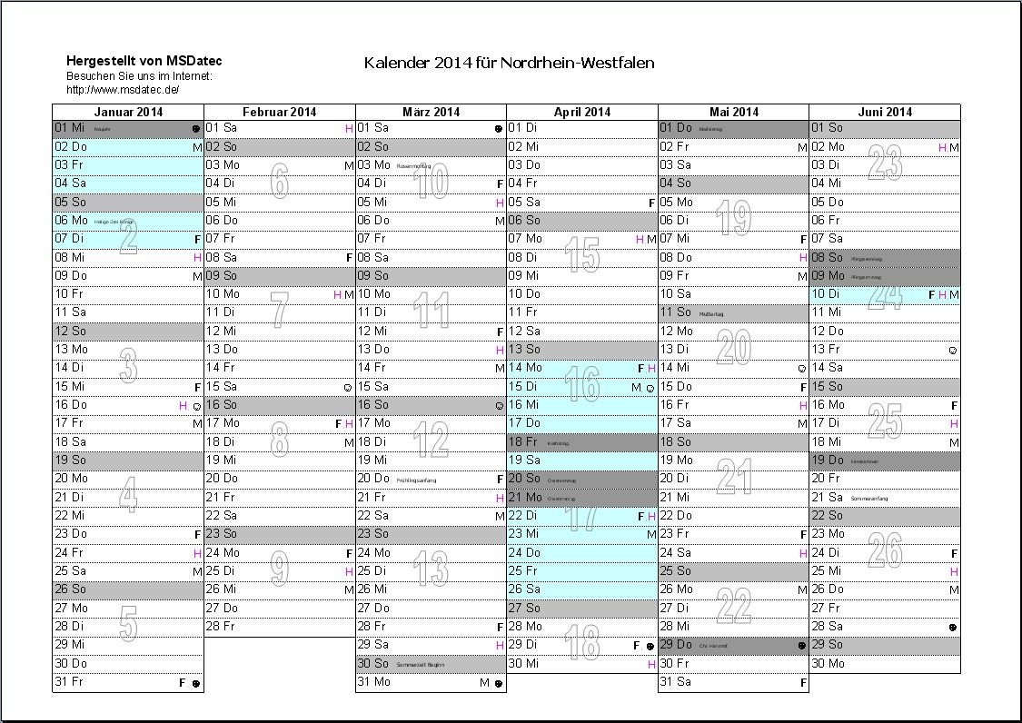 kalender excel download