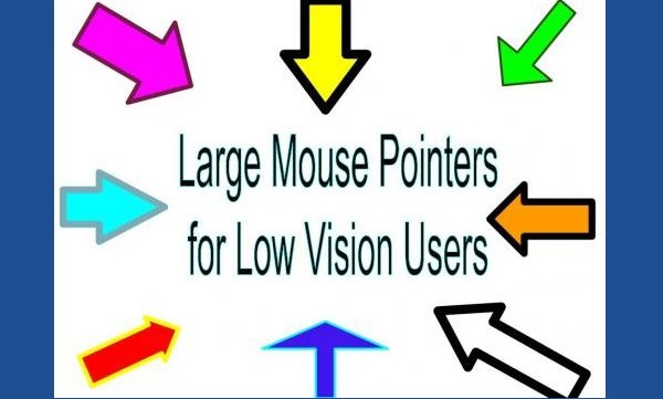 large mouse pointer for low vision | perkins elearning