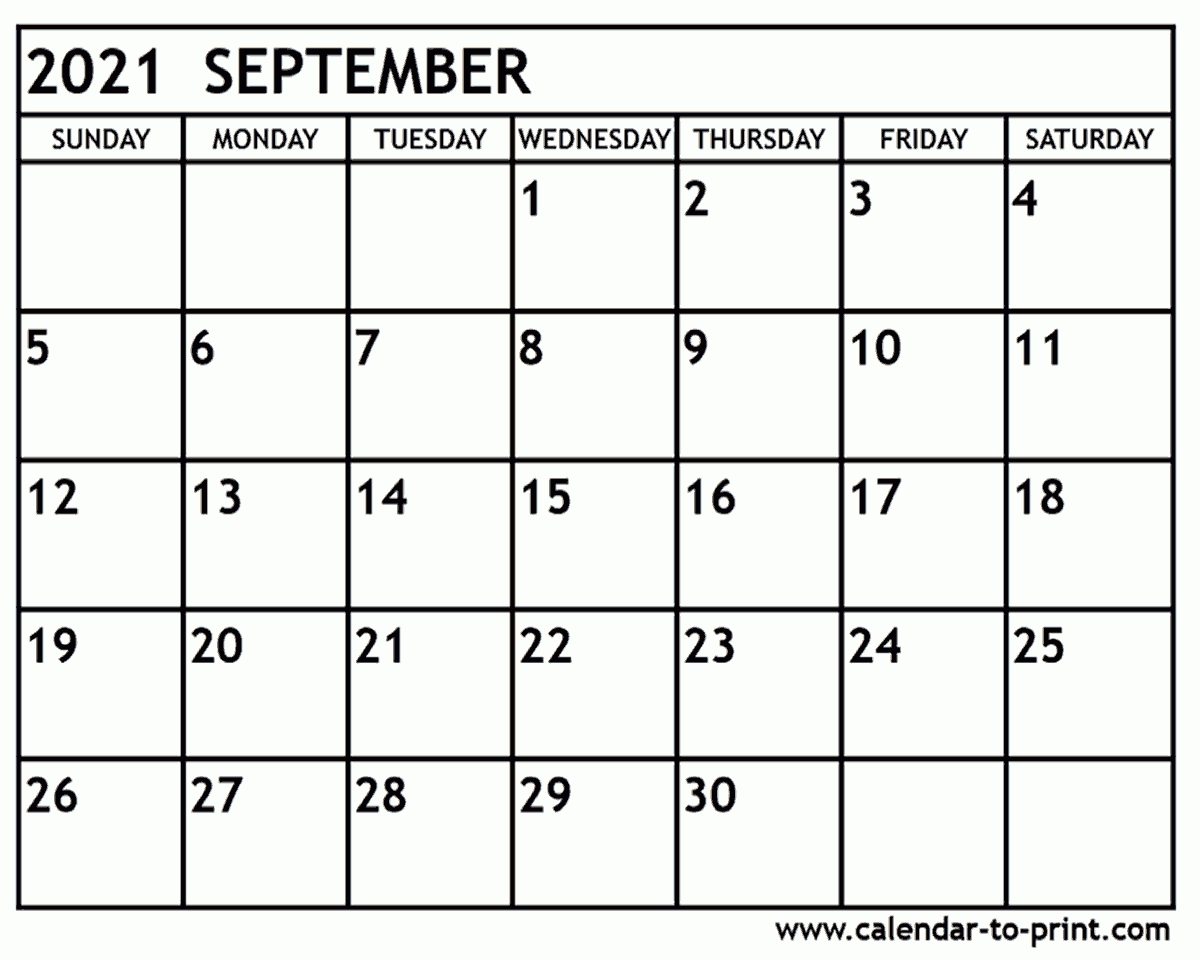 large number 2021 free calendar | calendar printables free