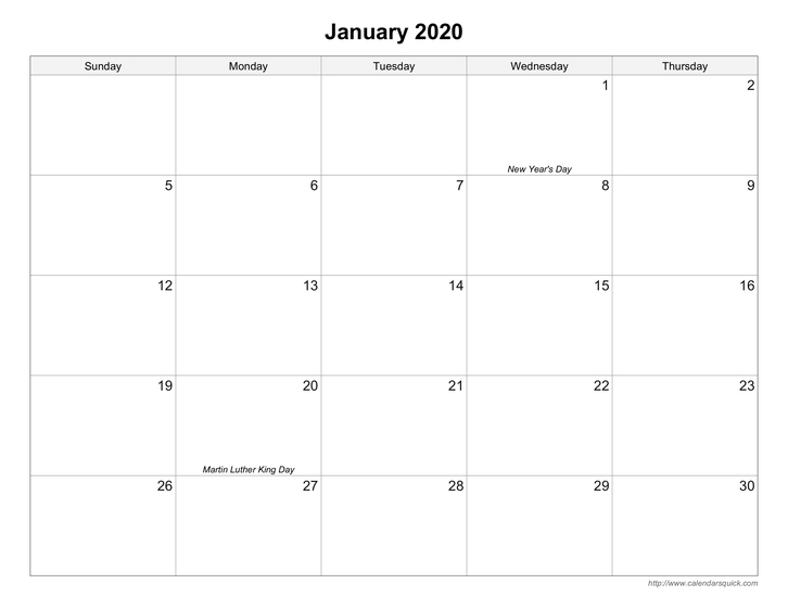 large square calendar printable photo | calendar template 2020