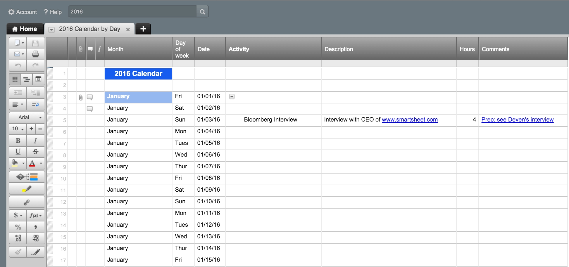 Make A 2017 Calendar In Excel (includes Free Template)