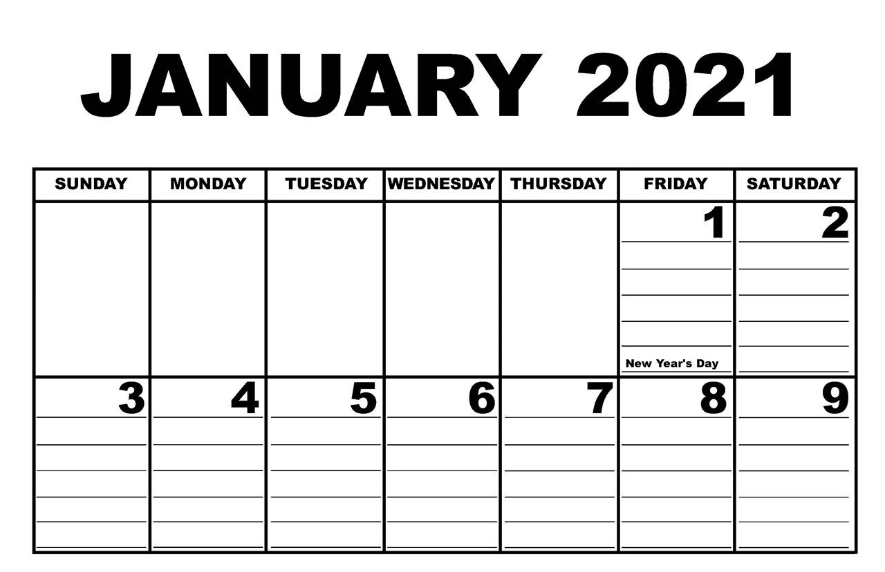 maxiaids | giant appointment calendar 2021