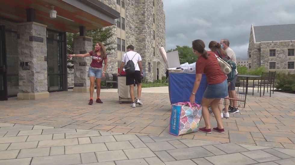 move in begins at virginia tech