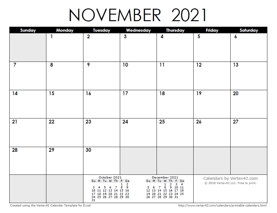 november 2021 calendar portrait | 2022 calendar