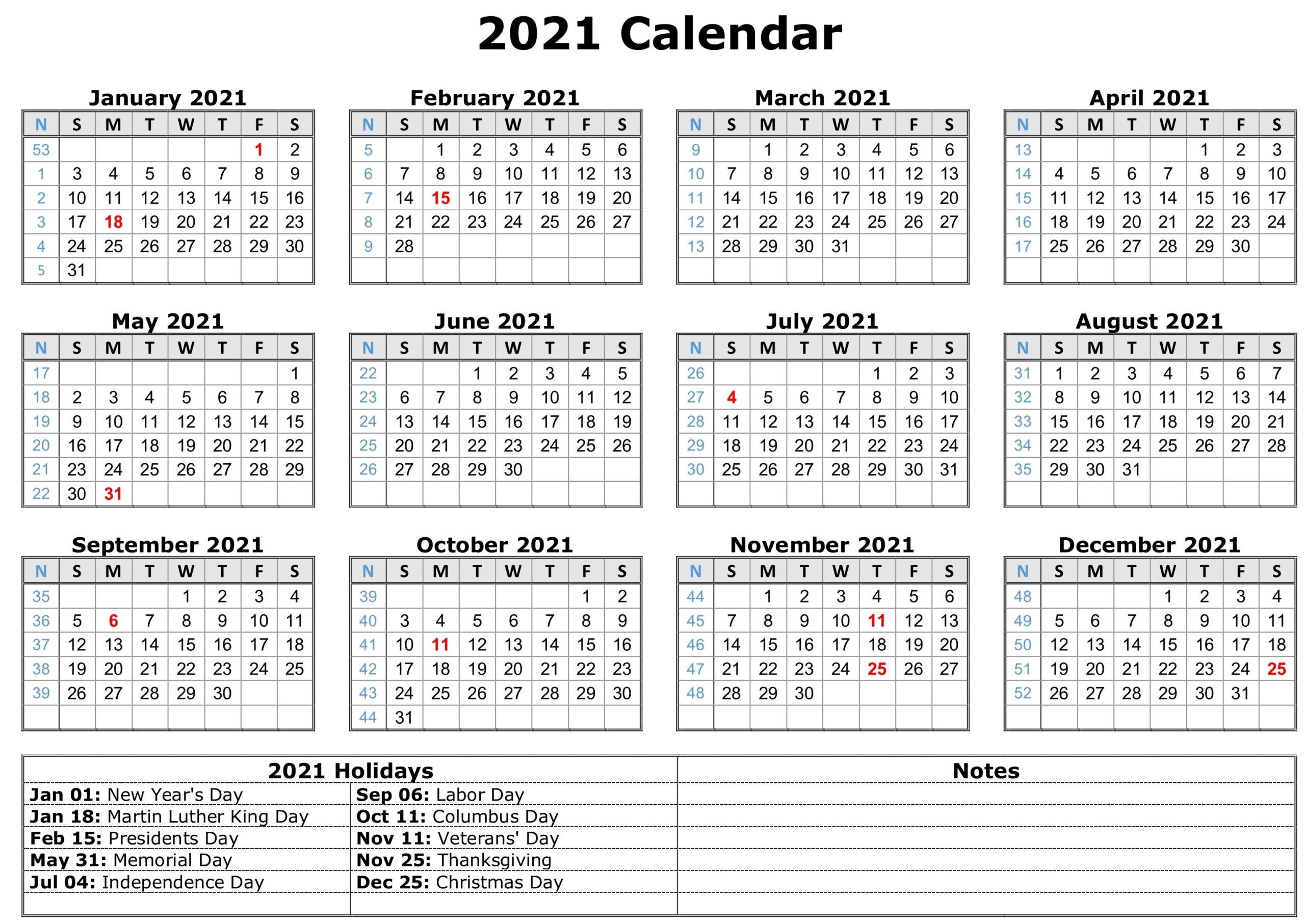 online free printable calendar 2021 | calendar printables