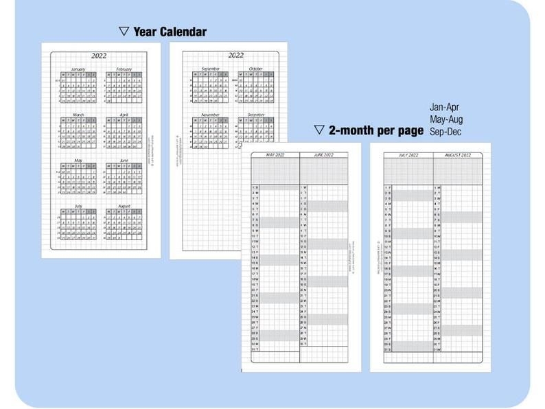 Personal 5 Year Calendar Book / 2020 2021 2022 2023 2024