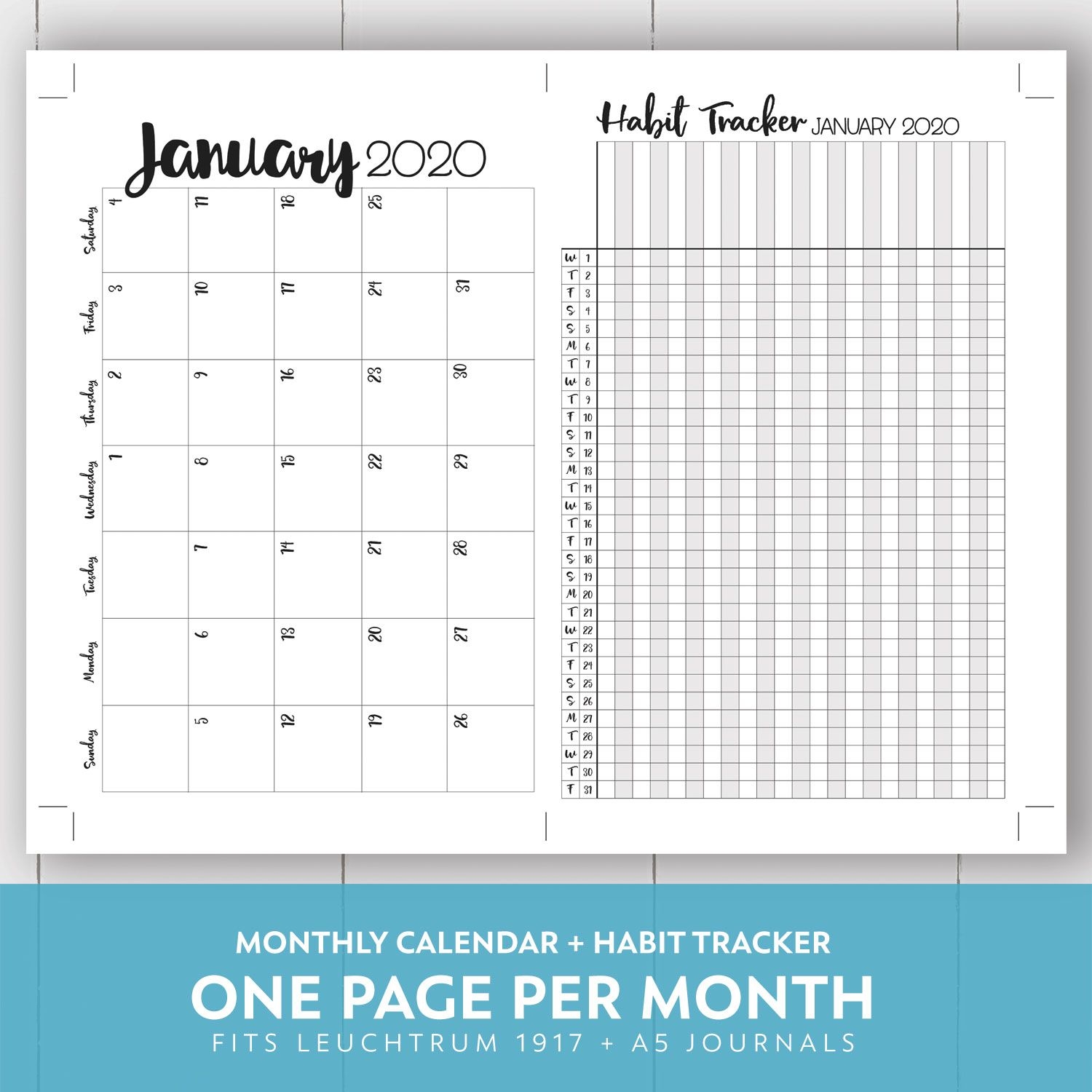 printable 5 5 x 8 5 monthly calendar | example calendar