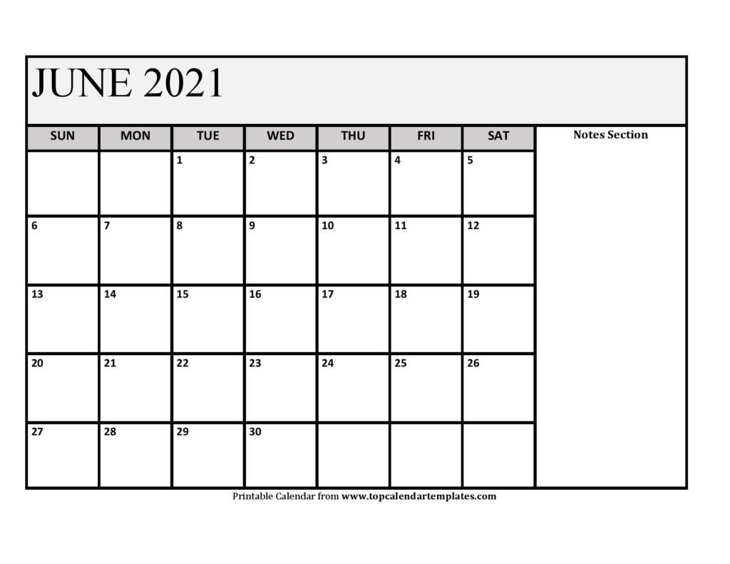 printable june 2021 calendar template pdf, word, excel