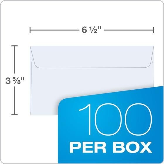 quality park 10417 #6 3/4 security redi strip envelopes, 3