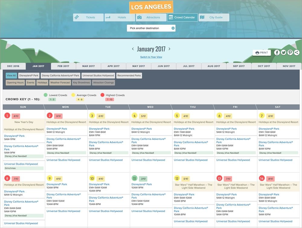 seaworld orlando crowd calendar 2021 | printable march