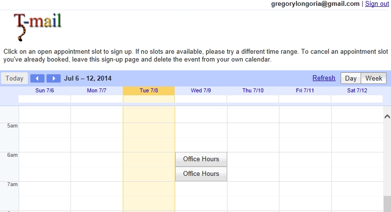 Teach Tech: Google Calendar | Appointment Slots