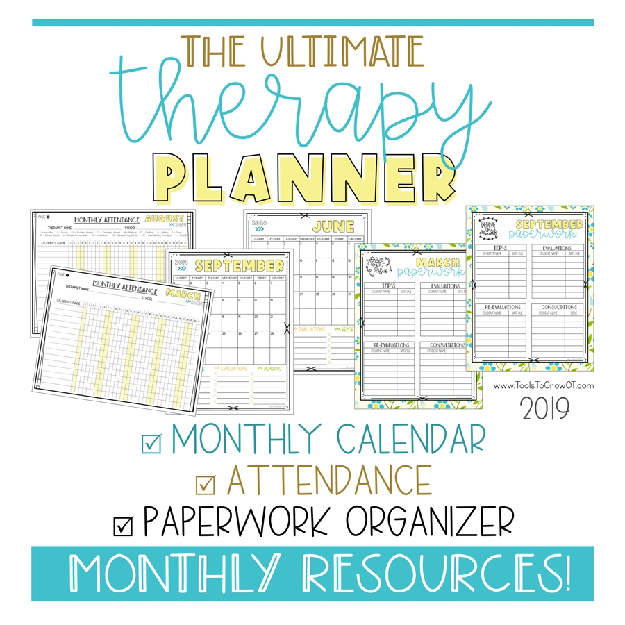 The 2019 Ultimate Therapy Planner Blog Tools To Grow Inc