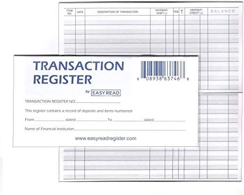 top 7 harland clarke check register check registers