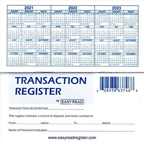 top 7 harland clarke check register check registers