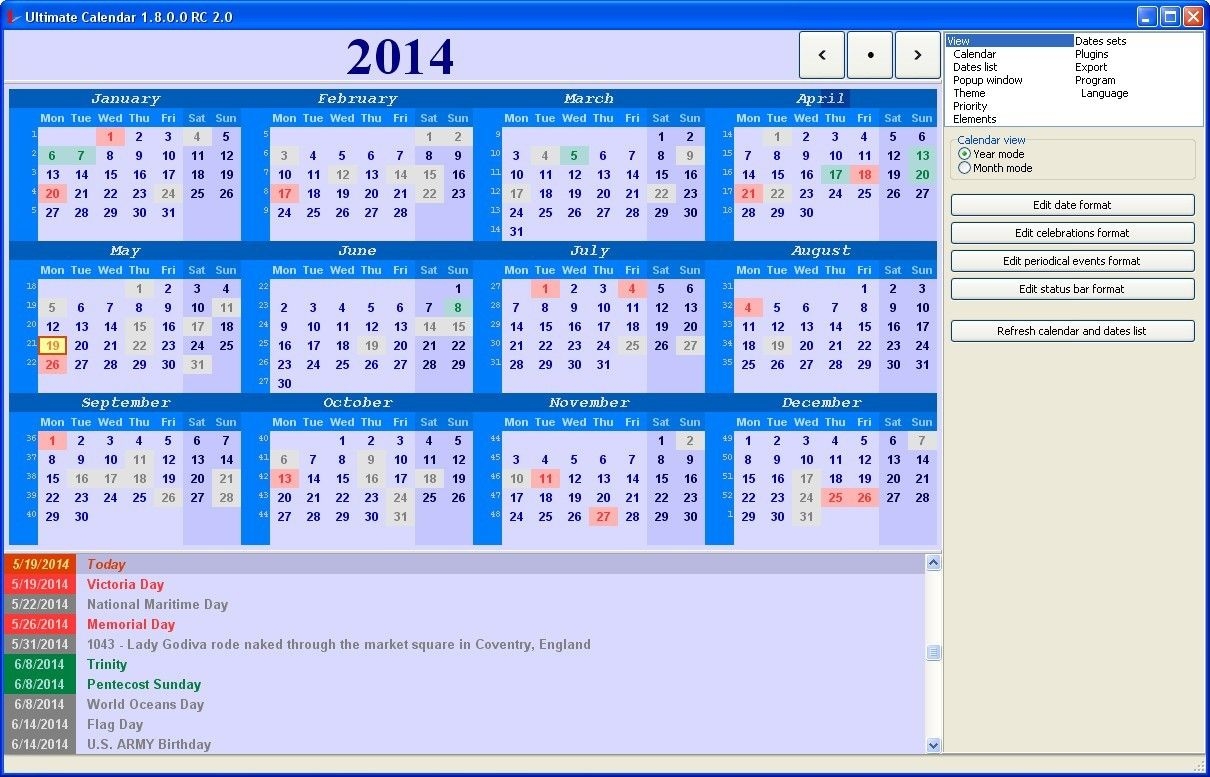 Free Calendar Software Windows 7 Example Calendar Printable