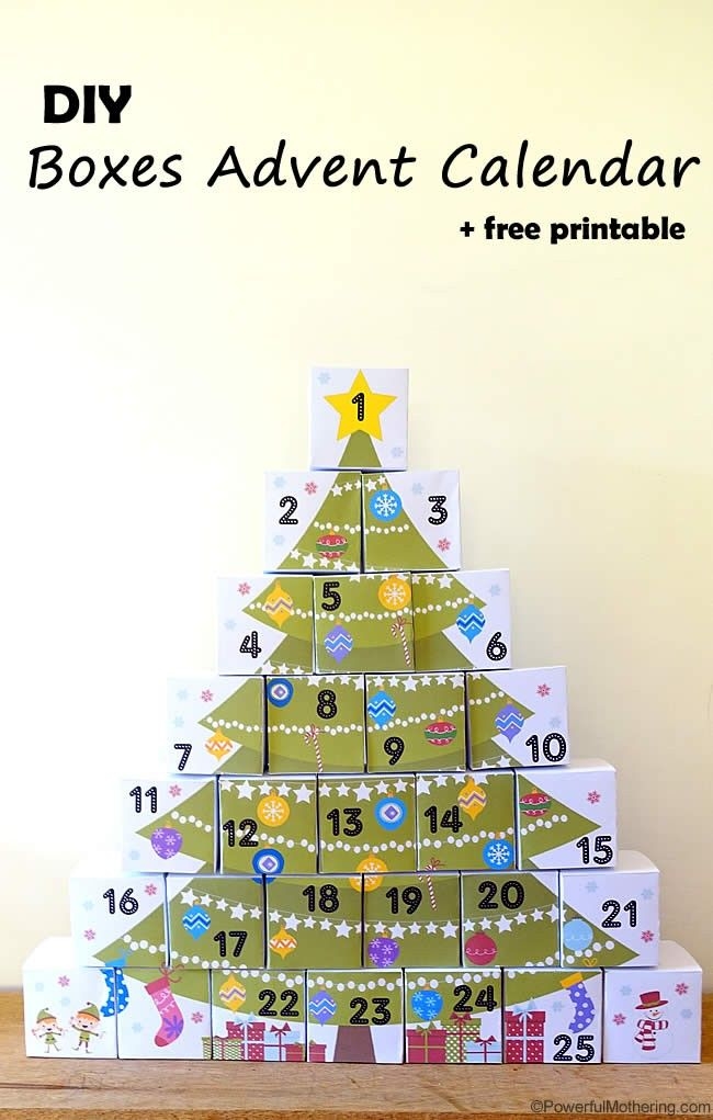 Unique Free Advent Calendar Printable Calendar 2021