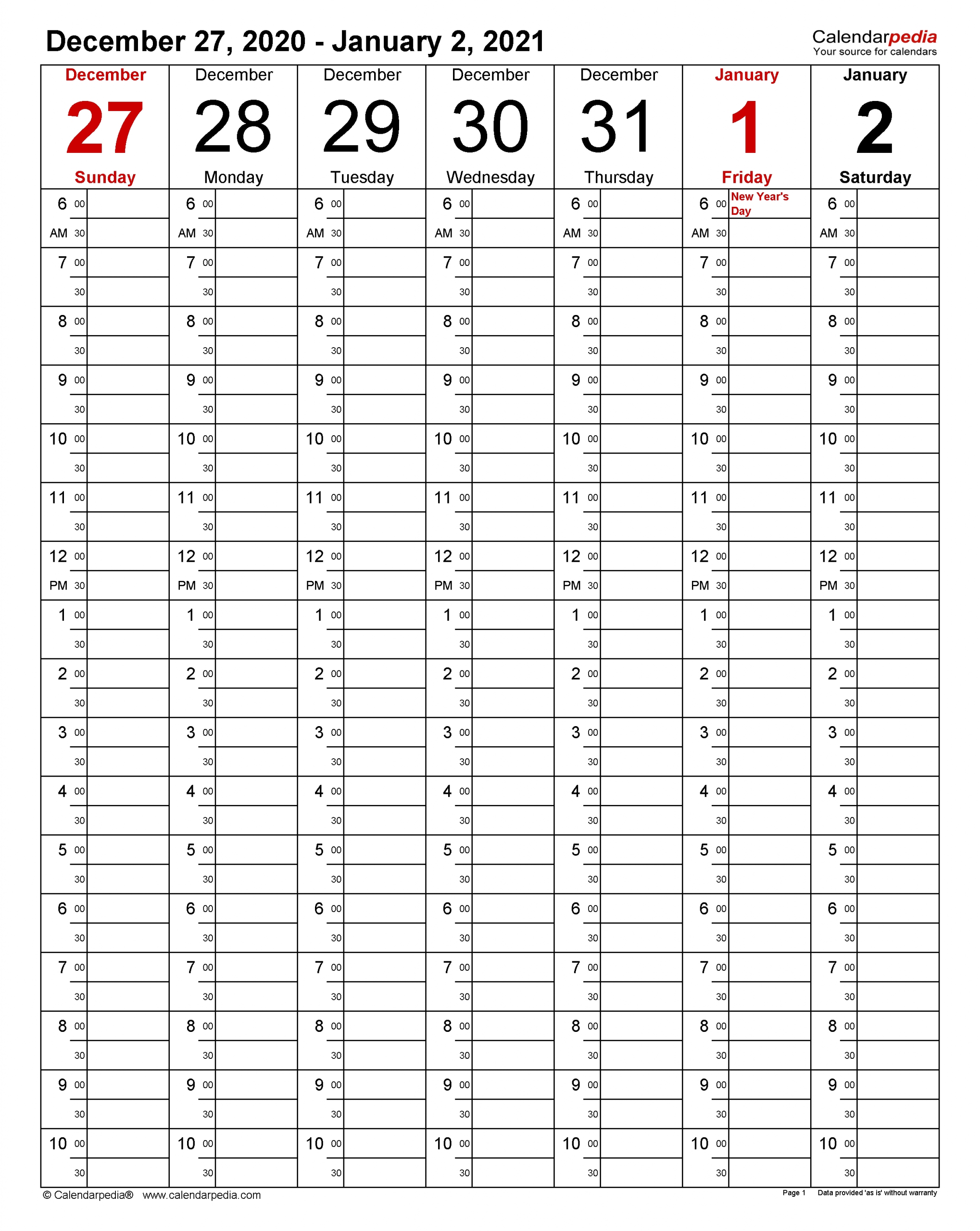 weekly calendars 2021 for word 12 free printable templates