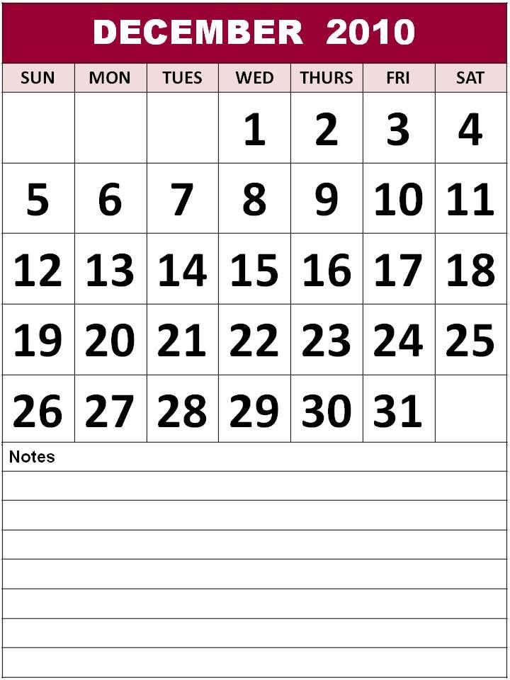 Year Calendar With Space To Write | Calendar Printables