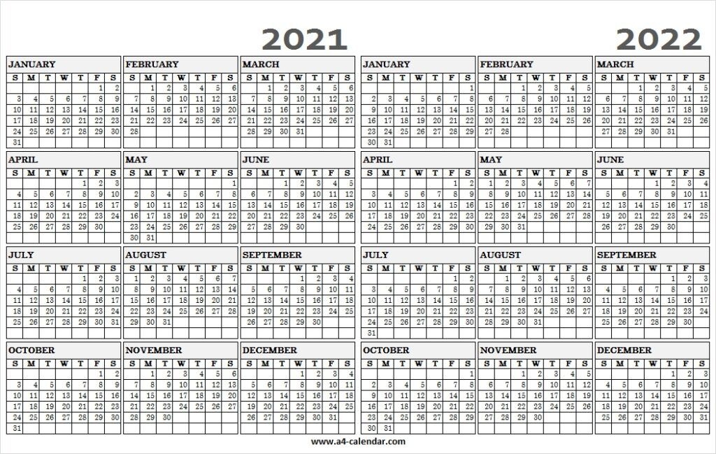 2021 and 2022 academic calendar printable free pinterest