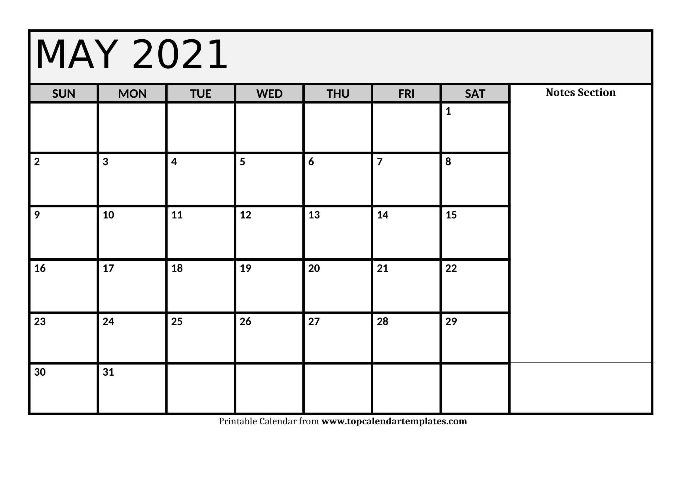 2021 Calendar Templates Editableword / March 2021