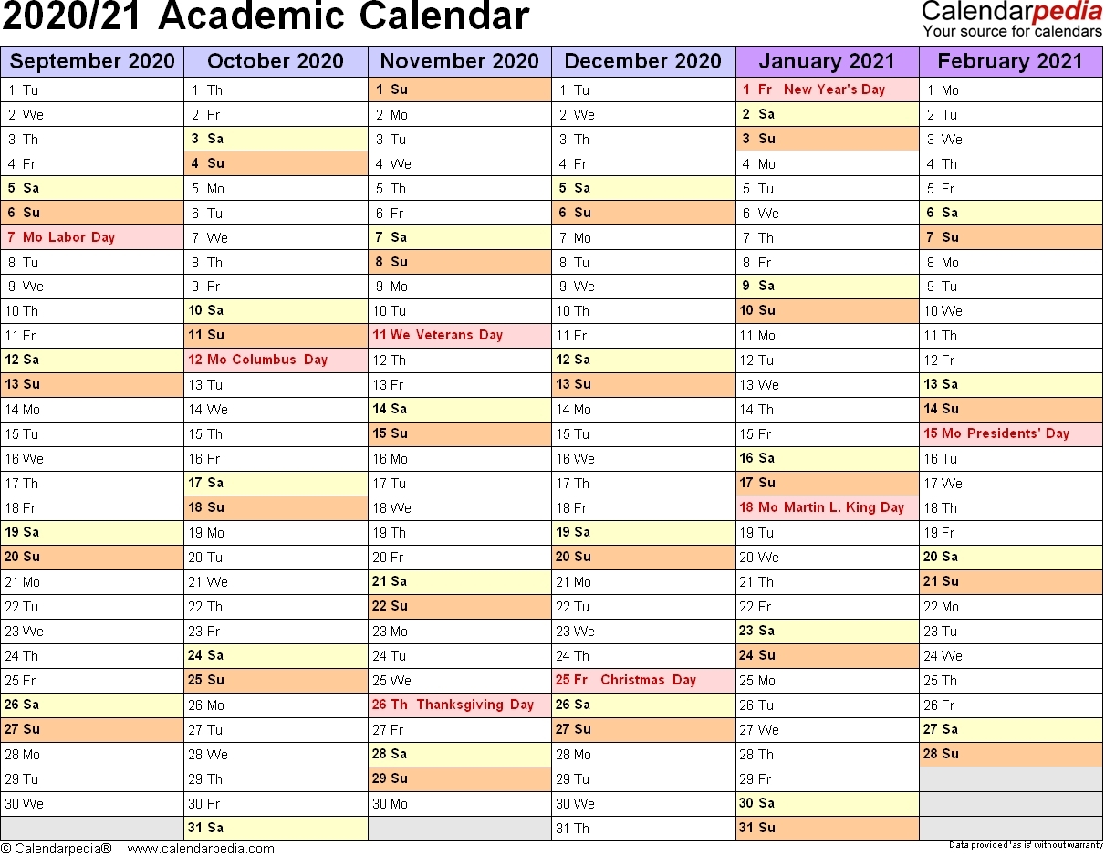 2021 year at a glance calendar free printable | template