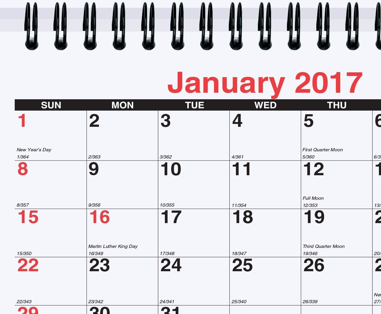 3 months at a glance custom calendar w drop ad 10 75x35