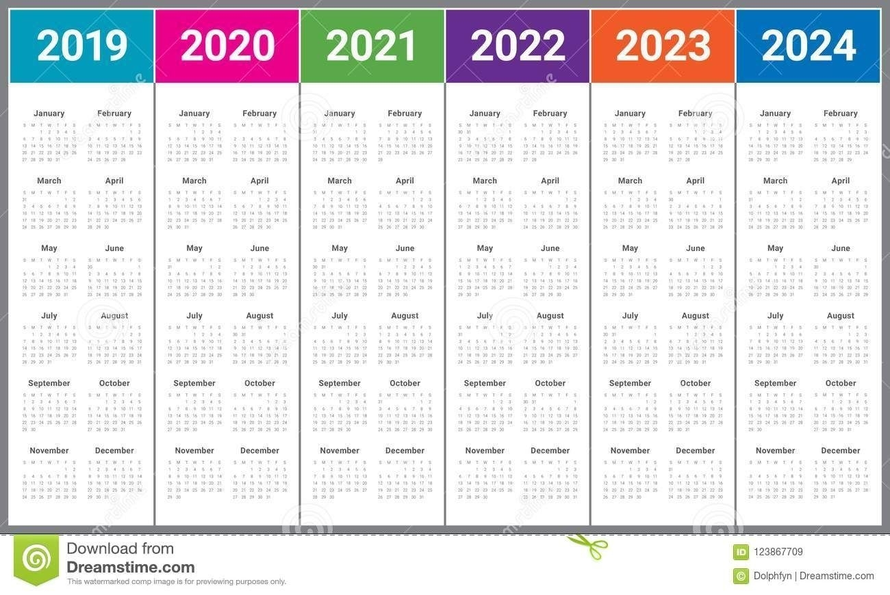 3 year calendar 2022 to 2024 | ten free printable calendar