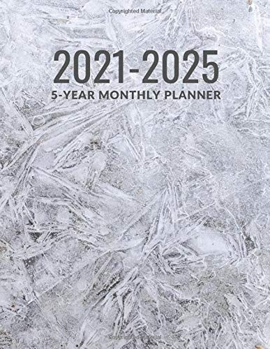 5 Year Monthly Planner 2021 2025: Five Years 60 Months