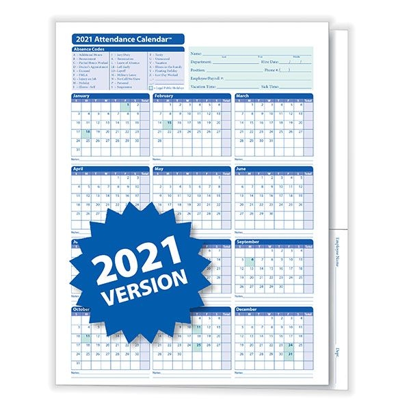 Calendars To Put A Years Worth Of Vacations On - Example Calendar Printable