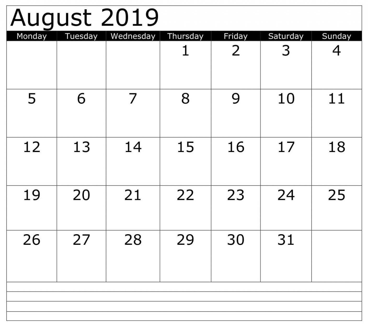 Blank Sunday Through Saturday Calendar : Free Calendar