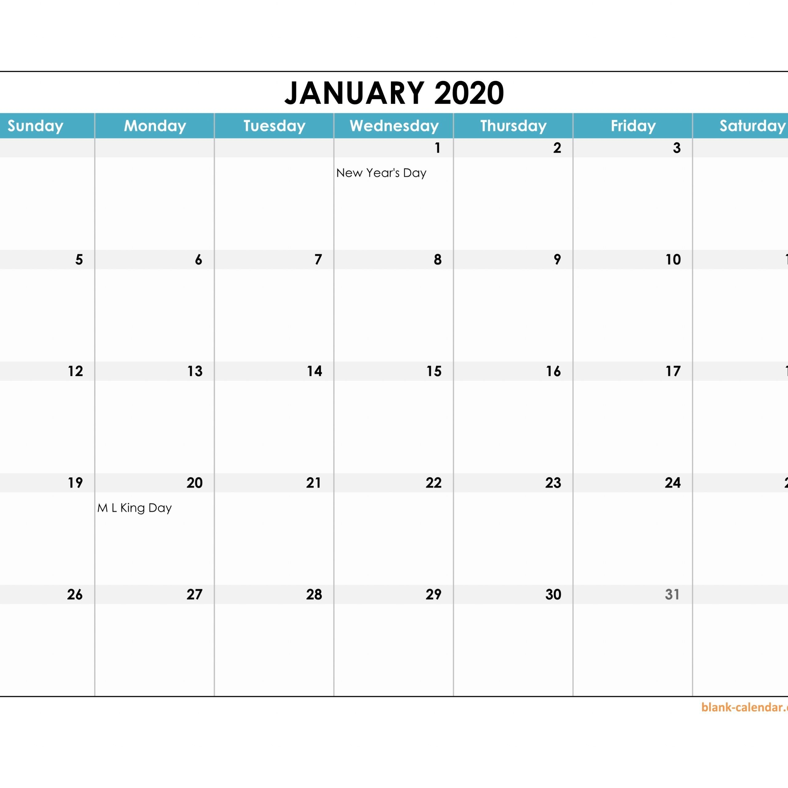 calendar 2020 excel editable | calendar printables free