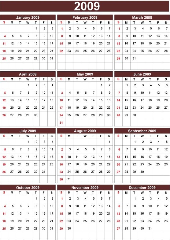 calendar free set (127252) free ai, eps download / 4 vector