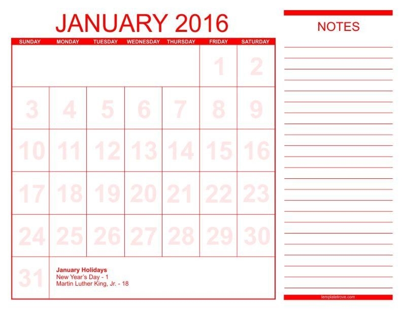 Calendar Template To Write On How Calendar Template To