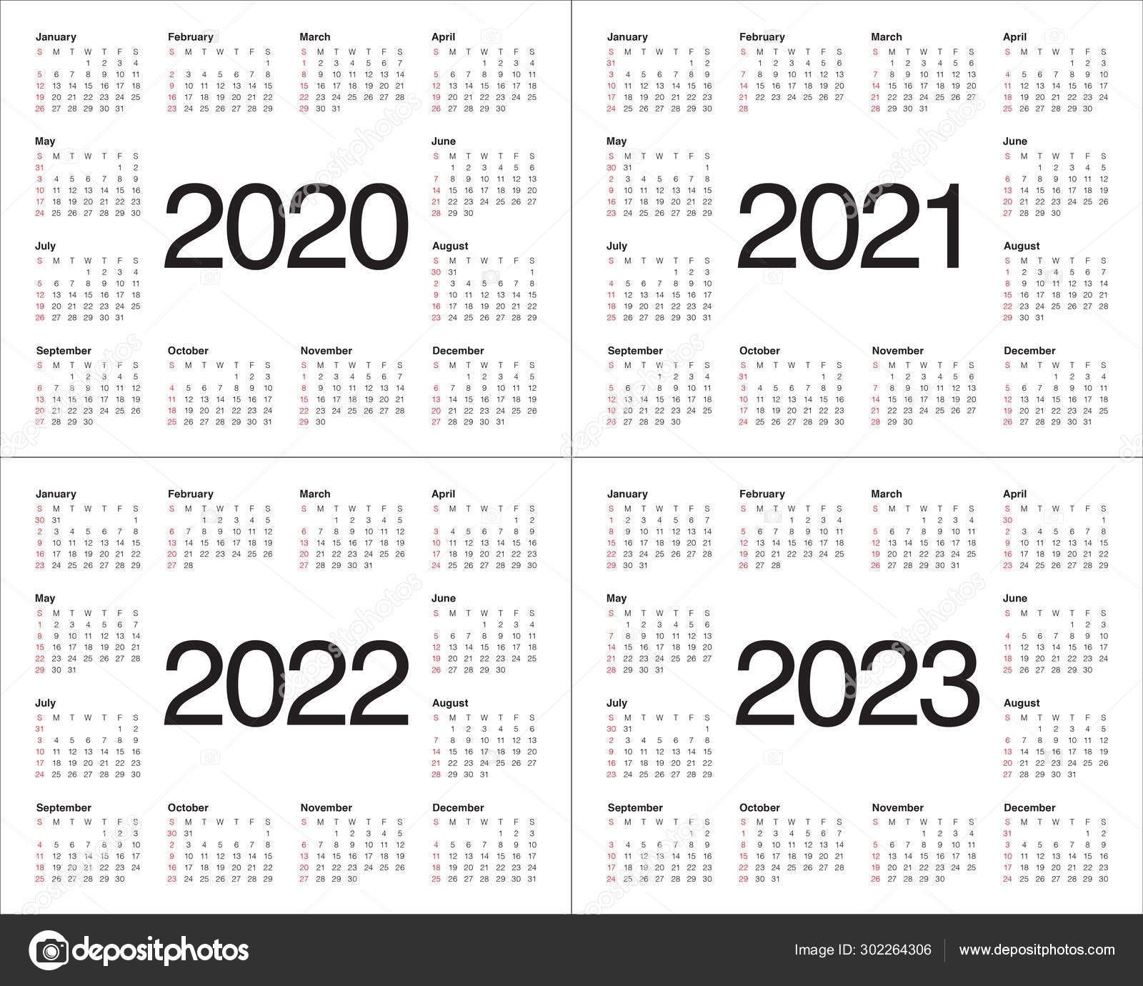 Calendars 2020 2021 2022 2023 Calendar Inspiration Design