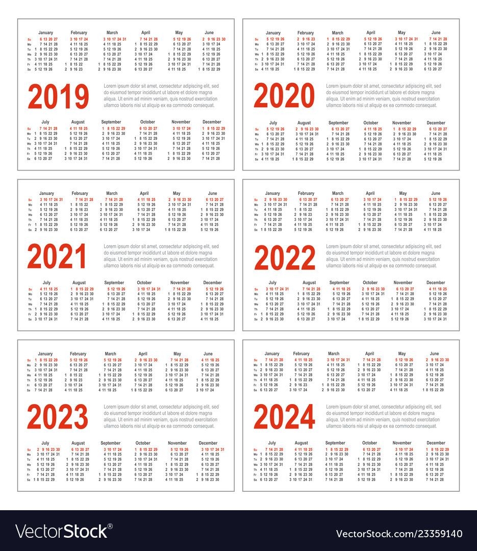 collect three year calendar 2020 2021 2022 | calendar