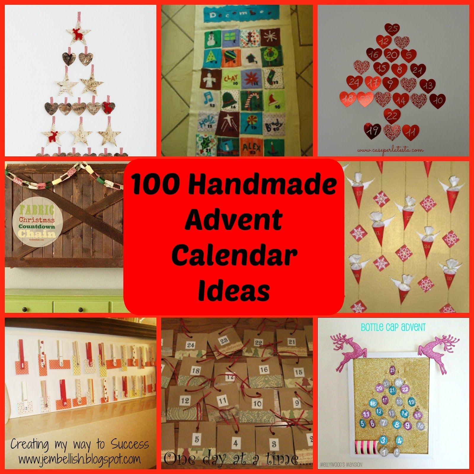 Creating My Way To Success: 100 Ideas For Handmade Advent