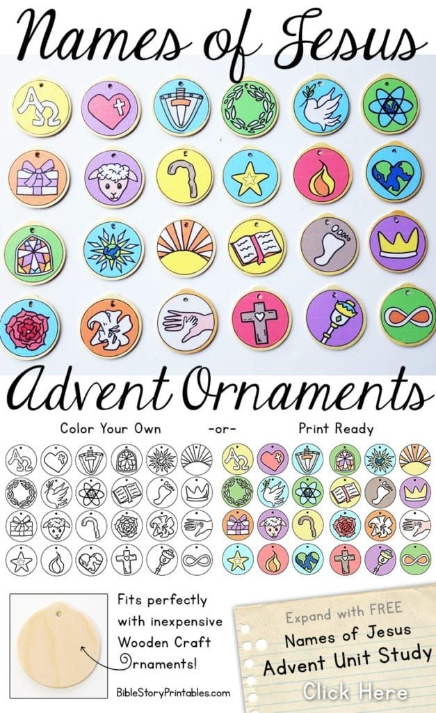 creative advent ornaments for your advent calendar