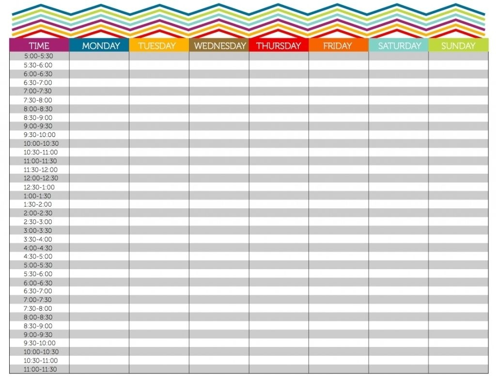 daily appointment schedule printable 15 minute increments