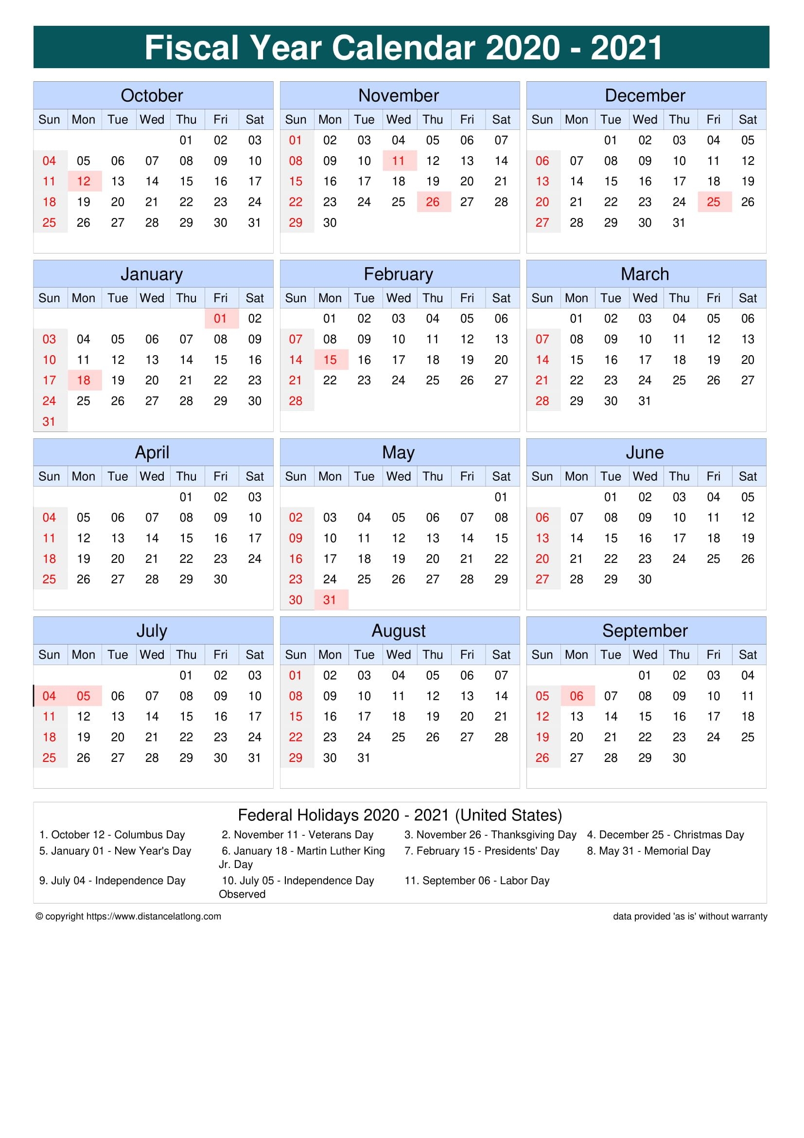 Editable Calendar October 2021 Sunday Through Saturday